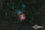 SW 254/1200 + Baader Planetarium Mark III; Nikon D7200; ISO 2500; 40s; WS-201WD; DSS+LR.May 22, 2025stacked for 113 frames SW 254/1200 + Baader Planetarium Mark III; Nikon D7200; ISO 2500; 40s; WS-201WD; DSS+LR.May 22, 2025stacked for 113 frames