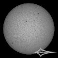 GSO 150/750 + Baader Planetarium Mark III; Nikon D7200; ISO 100; 1/1600s; Celestron AVX; PIPP, LR, PS.July 13, 2025 (UTC 13:51 – 13:53)stacked for 25%... GSO 150/750 + Baader Planetarium Mark III; Nikon D7200; ISO 100; 1/1600s; Celestron AVX; PIPP, LR, PS.July 13, 2025 (UTC 13:51 – 13:53)stacked for 25%...