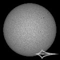 GSO 150/750 + Baader Planetarium Mark III; Nikon D7200; ISO 100; 1/1600s; Celestron AVX; PIPP, LR, PS.August 13, 2025 (UTC 13:49– 13:51)stacked for 25... GSO 150/750 + Baader Planetarium Mark III; Nikon D7200; ISO 100; 1/1600s; Celestron AVX; PIPP, LR, PS.August 13, 2025 (UTC 13:49– 13:51)stacked for 25...