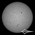 GSO 150/750 + Baader Planetarium Mark III; Nikon D7200; ISO 100; 1/1600s; Celestron AVX; PIPP, LR, PS.August 28, 2025 (UTC 15:11– 15:14)stacked for 17... GSO 150/750 + Baader Planetarium Mark III; Nikon D7200; ISO 100; 1/1600s; Celestron AVX; PIPP, LR, PS.August 28, 2025 (UTC 15:11– 15:14)stacked for 17...