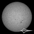 GSO 150/750 + Baader Planetarium Mark III; Nikon D7200; ISO 100; 1/1600s; Celestron AVX; PIPP, LR, PS.August 30, 2025 (UTC 13:39– 13:42)stacked for 17... GSO 150/750 + Baader Planetarium Mark III; Nikon D7200; ISO 100; 1/1600s; Celestron AVX; PIPP, LR, PS.August 30, 2025 (UTC 13:39– 13:42)stacked for 17...