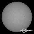 GSO 150/750 + Baader Planetarium Mark III; Nikon D7200; ISO 100; 1/1600s; Celestron AVX; PIPP, LR, PS.April 05, 2026 (UTC 11:52– 11:55)stacked for 15%... GSO 150/750 + Baader Planetarium Mark III; Nikon D7200; ISO 100; 1/1600s; Celestron AVX; PIPP, LR, PS.April 05, 2026 (UTC 11:52– 11:55)stacked for 15%...