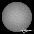 GSO 150/750 + Baader Planetarium Mark III; Nikon D7200; ISO 100; 1/1600s; Celestron AVX; PIPP, LR, PS.April 24, 2026 (UTC 10:44– 10:50)stacked for 10%... GSO 150/750 + Baader Planetarium Mark III; Nikon D7200; ISO 100; 1/1600s; Celestron AVX; PIPP, LR, PS.April 24, 2026 (UTC 10:44– 10:50)stacked for 10%...