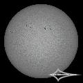 GSO 150/750 + Baader Planetarium Mark III; Nikon D7200; ISO 100; 1/1600s; Celestron AVX; PIPP, LR, PS.April 26, 2026 (UTC 13:35– 13:45)stacked for 10%... GSO 150/750 + Baader Planetarium Mark III; Nikon D7200; ISO 100; 1/1600s; Celestron AVX; PIPP, LR, PS.April 26, 2026 (UTC 13:35– 13:45)stacked for 10%...