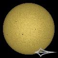 GSO 150/750 + Baader Planetarium Mark III; Nikon D7200; ISO 100; 1/1600s; Celestron AVX; PIPP, LR, PS.May 04, 2026 (UTC 12:17– 12:22)stacked for 10% o... GSO 150/750 + Baader Planetarium Mark III; Nikon D7200; ISO 100; 1/1600s; Celestron AVX; PIPP, LR, PS.May 04, 2026 (UTC 12:17– 12:22)stacked for 10% o...