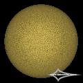 GSO 150/750 + Baader Planetarium Mark III; Nikon D7200; ISO 100; 1/1600s; Celestron AVX; PIPP, AuSt, LR.May 23, 2026 (UTC 15:54� 15:58)stacked for 10%...