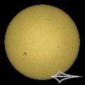 GSO 150/750 + Baader Planetarium Mark III; Nikon D7200; ISO 100; 1/1600s; Celestron AVX; PIPP, AuSt, LR.July 08, 2026 (UTC 10:50 � 10:59)stacked for 1...