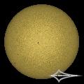 GSO 150/750 + Baader Planetarium Mark III; Nikon D7200; ISO 100; 1/1600s; Celestron AVX; PIPP, AuSt, LR.September 05, 2026 (UTC 14:16 – 14:23)stacked ... GSO 150/750 + Baader Planetarium Mark III; Nikon D7200; ISO 100; 1/1600s; Celestron AVX; PIPP, AuSt, LR.September 05, 2026 (UTC 14:16 – 14:23)stacked ...